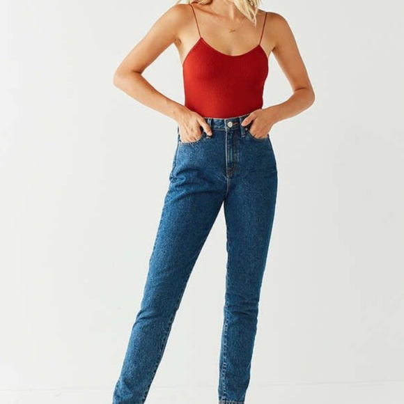 Out From Under Seamless Bungee Bodysuit in Rust - Picture 2 of 7